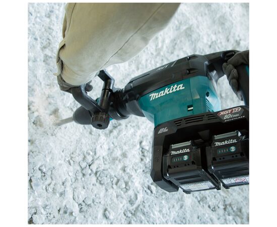 Отбойный молоток Makita HM002GZ03 XGT 40В+40В (без АКБ та ЗП) (HM002GZ03), изображение 2 Отбойный молоток Makita HM002GZ03 XGT 40В+40В (без АКБ та ЗП) (HM002GZ03), изображение 2