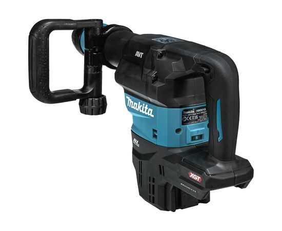 Отбойный молоток Makita HM001GM201 XGT, 40 В Мах, BL4040x2, DC40RA (HM001GM201), изображение 2 Отбойный молоток Makita HM001GM201 XGT, 40 В Мах, BL4040x2, DC40RA (HM001GM201), изображение 2