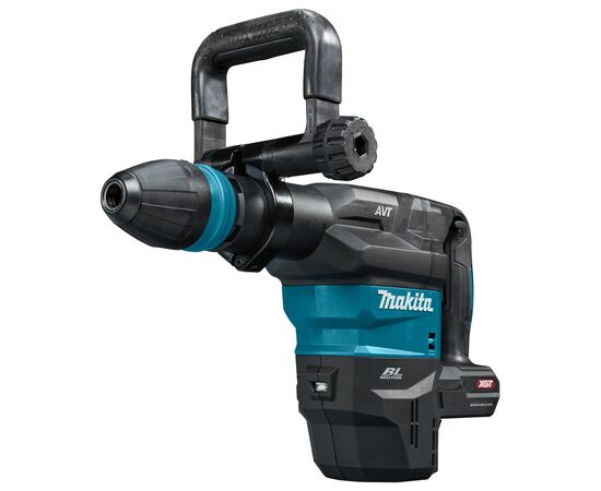 Отбойный молоток Makita HM001GM201 XGT, 40 В Мах, BL4040x2, DC40RA (HM001GM201), изображение 3 Отбойный молоток Makita HM001GM201 XGT, 40 В Мах, BL4040x2, DC40RA (HM001GM201), изображение 3