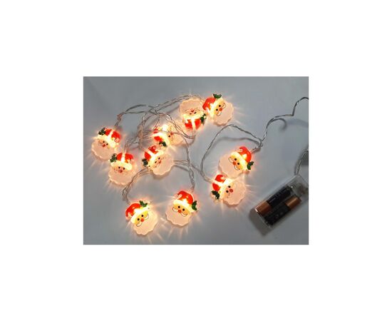 Гирлянда Luca Lighting Струна с фигурками Санты 1,65м (8720362035633), изображение 2 Гирлянда Luca Lighting Струна с фигурками Санты 1,65м (8720362035633), изображение 2