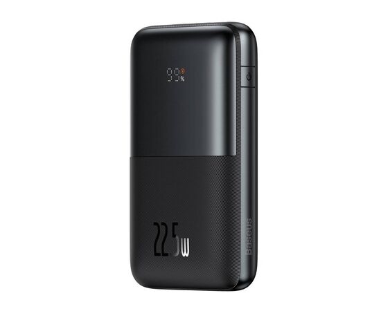 Батарея универсальная Baseus Pro 20000mAh, 22.5W, Black, with USB-A - USB-C 3A 0.3m cable (PPBD040301), изображение 3 Батарея универсальная Baseus Pro 20000mAh, 22.5W, Black, with USB-A - USB-C 3A 0.3m cable (PPBD040301), изображение 3