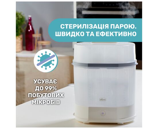 Стерилизатор Chicco электрический паровой (07391.10), изображение 2 Стерилизатор Chicco электрический паровой (07391.10), изображение 2