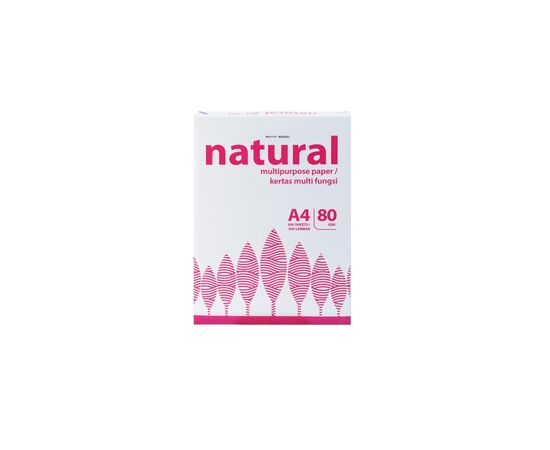 Бумага Natural A4, 80 г, 500 арк., Клас В (IK-NAT-80A4)