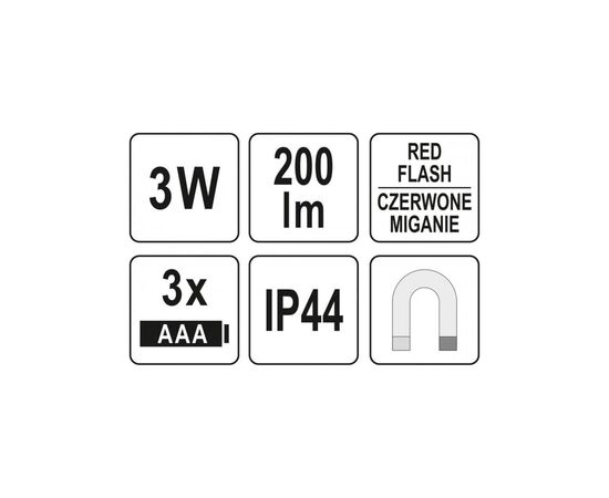 Фонарь Yato YT-08511, изображение 9 Фонарь Yato YT-08511, изображение 9
