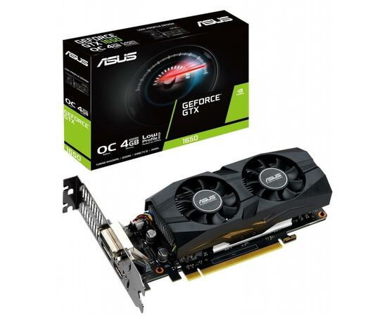 Видеокарта ASUS GeForce GTX1650 4096Mb OC LP BRK (GTX1650-O4G-LP-BRK)