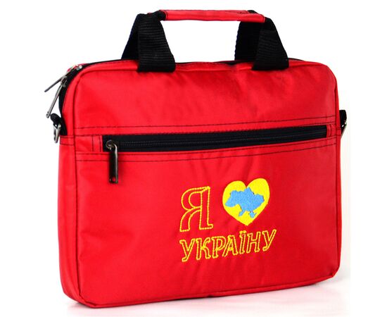 Сумка для ноутбука Porto 12'' PN12 LoveUkraine Red (PN12RD_LoveUkr), изображение 2 Сумка для ноутбука Porto 12'' PN12 LoveUkraine Red (PN12RD_LoveUkr), изображение 2