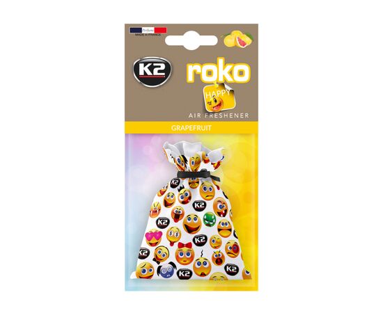 Ароматизатор для автомобиля K2 VINCI ROKO HAPPY VANILLA 25гр (V827H)