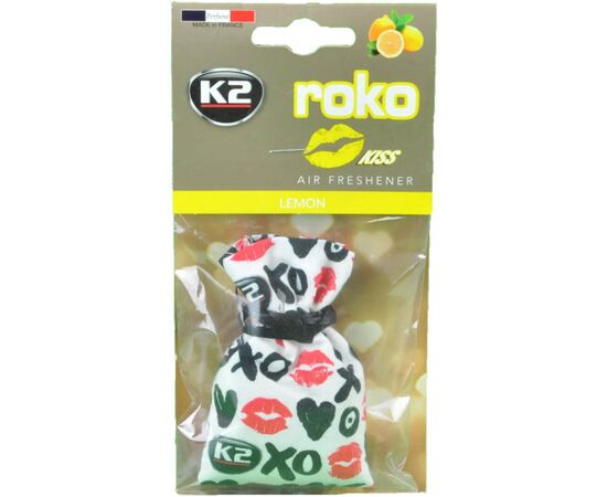 Ароматизатор для автомобиля K2 VINCI ROKO KISS LEMON 25гр (V825K)