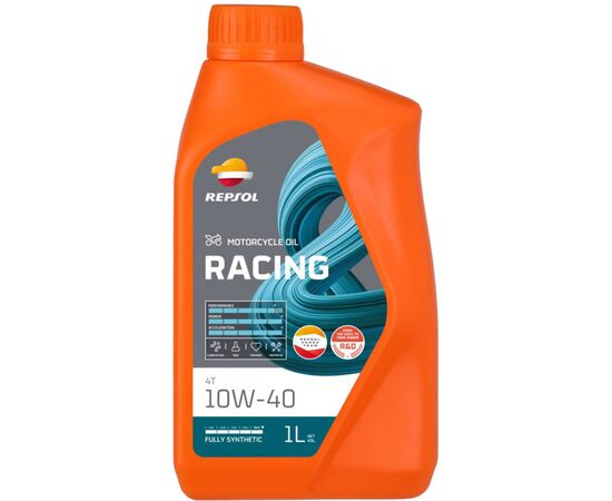 Моторное масло REPSOL RACING 4T 10W-40 1л (RPP2000MHC)