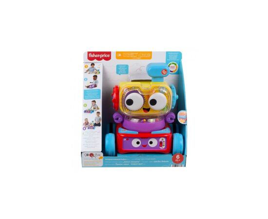 Интерактивная игрушка Fisher-Price Робот 4-в-1(многоязычный) (HHJ42), изображение 5 Интерактивная игрушка Fisher-Price Робот 4-в-1(многоязычный) (HHJ42), изображение 5