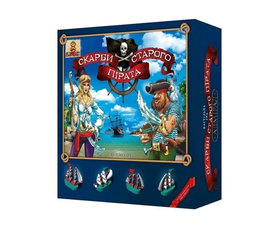 Настольная игра Bombat game Сокровища старого пирата (4820172800033)