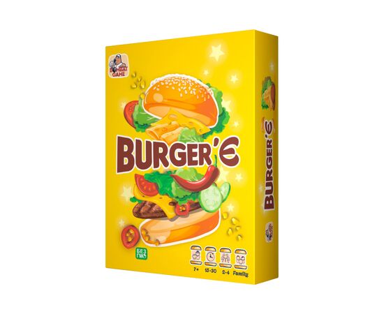 Настольная игра Bombat game Burger'Є (4820172800415)