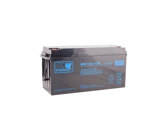 Батарея до ДБЖ MWPower AGM 12V-150Ah (MWP 150-12h)