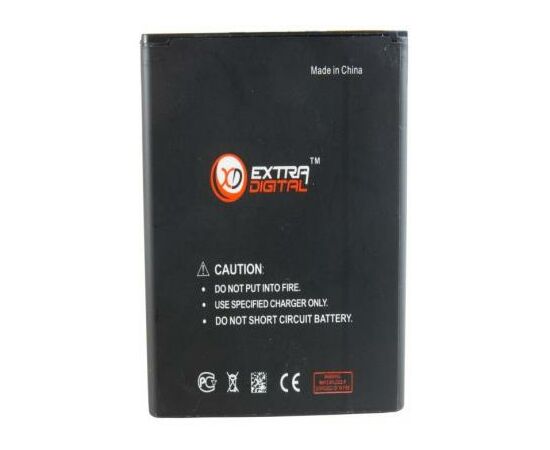 Акумуляторна батарея для телефону Extradigital Samsung Galaxy J5 J500H/DS (2400 mAh) (BMS6408), зображення 2 Акумуляторна батарея для телефону Extradigital Samsung Galaxy J5 J500H/DS (2400 mAh) (BMS6408), зображення 2