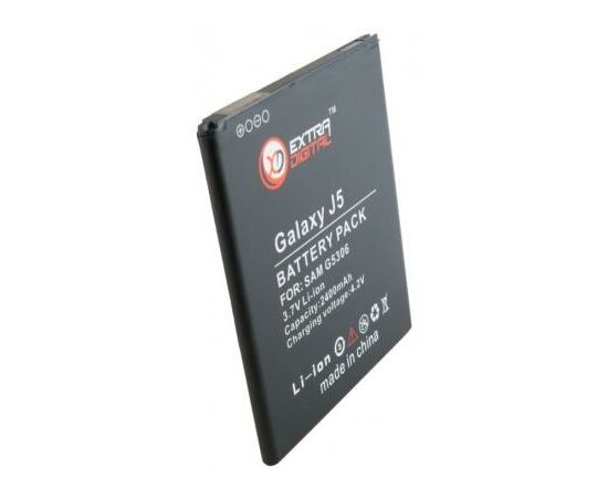Акумуляторна батарея для телефону Extradigital Samsung Galaxy J5 J500H/DS (2400 mAh) (BMS6408), зображення 3 Акумуляторна батарея для телефону Extradigital Samsung Galaxy J5 J500H/DS (2400 mAh) (BMS6408), зображення 3