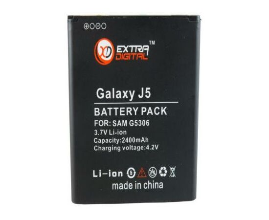 Аккумуляторная батарея для телефона Extradigital Samsung Galaxy J5 J500H/DS (2400 mAh) (BMS6408)