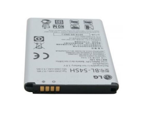 Аккумуляторная батарея для телефона Extradigital LG BL-54SH, Optimus G3s (D724) (2540 mAh) (BML6416), изображение 4 Аккумуляторная батарея для телефона Extradigital LG BL-54SH, Optimus G3s (D724) (2540 mAh) (BML6416), изображение 4