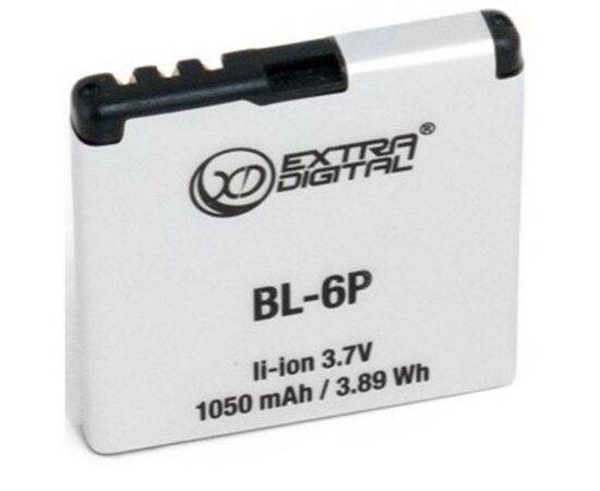 Аккумуляторная батарея для телефона Extradigital Nokia BL-6P (1050 mAh) (BMN6282)