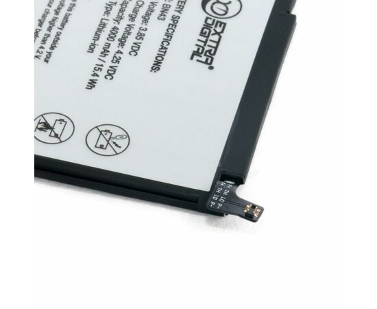 Акумуляторна батарея для телефону Extradigital Xiaomi Redmi Note 4X / Xiaomi Note 4X (BN43) 4000 mAh (BMR6482), зображення 3 Акумуляторна батарея для телефону Extradigital Xiaomi Redmi Note 4X / Xiaomi Note 4X (BN43) 4000 mAh (BMR6482), зображення 3