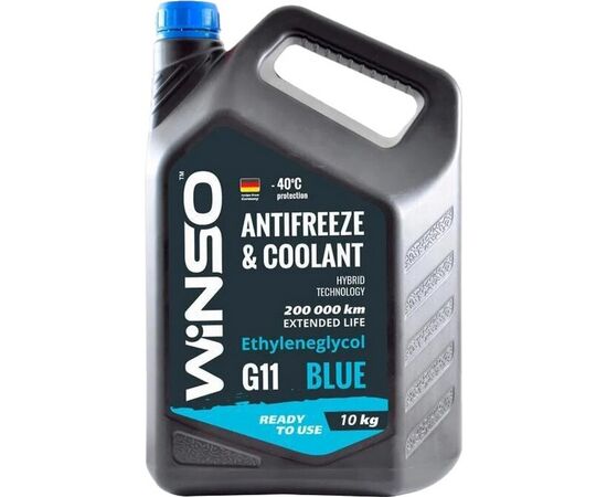 Антифриз Winso COOLANT WINSO BLUE G11 10kg (881080)