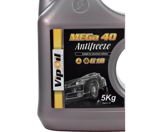 Антифриз VIPOIL G12 MEGA 40 red 5 кг (701435), изображение 2