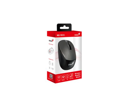 Мышка Genius NX-7015 Wireless Chocolate (31030019401), изображение 3 Мышка Genius NX-7015 Wireless Chocolate (31030019401), изображение 3