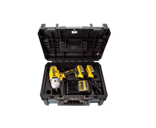 Гайковерт DeWALT 18 В XR Li-lon,950 Нм, 2 АКБ, ЗУ, TSTAK (DCF899HP2), изображение 5 Гайковерт DeWALT 18 В XR Li-lon,950 Нм, 2 АКБ, ЗУ, TSTAK (DCF899HP2), изображение 5