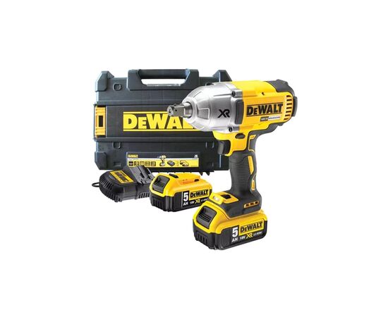Гайковерт DeWALT 18 В XR Li-lon,950 Нм, 2 АКБ, ЗП, TSTAK (DCF899HP2)
