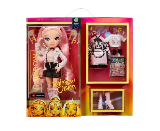 Кукла Rainbow High серии Rainbow Vision - Минни Чой (578444), изображение 10 Кукла Rainbow High серии Rainbow Vision - Минни Чой (578444), изображение 10
