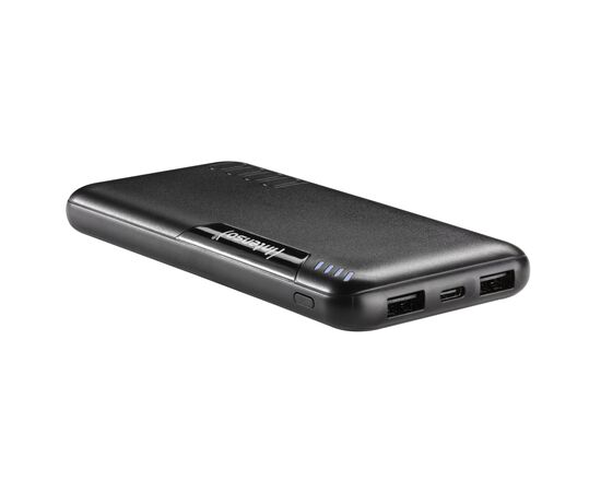 Батарея универсальная Intenso P10000 10000mAh Input USB-C/micro-USB/2A, Output 2xUSB/2.1A (7332431), изображение 4 Батарея универсальная Intenso P10000 10000mAh Input USB-C/micro-USB/2A, Output 2xUSB/2.1A (7332431), изображение 4