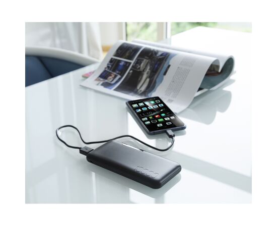 Батарея универсальная Intenso P10000 10000mAh Input USB-C/micro-USB/2A, Output 2xUSB/2.1A (7332431), изображение 6 Батарея универсальная Intenso P10000 10000mAh Input USB-C/micro-USB/2A, Output 2xUSB/2.1A (7332431), изображение 6