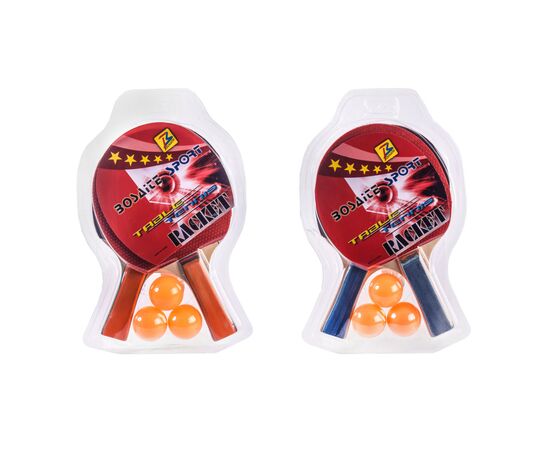 Игровой набор A-Toys Теннис настольный: 2 ракетки, 3 мячика, в слюде (E33337)