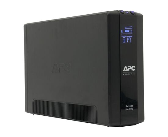 Источник бесперебойного питания APC Back-UPS Pro BR 1600VA, LCD (BR1600MI), изображение 2 Источник бесперебойного питания APC Back-UPS Pro BR 1600VA, LCD (BR1600MI), изображение 2