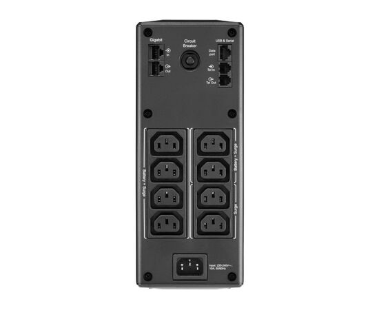 Источник бесперебойного питания APC Back-UPS Pro BR 1600VA, LCD (BR1600MI), изображение 4 Источник бесперебойного питания APC Back-UPS Pro BR 1600VA, LCD (BR1600MI), изображение 4