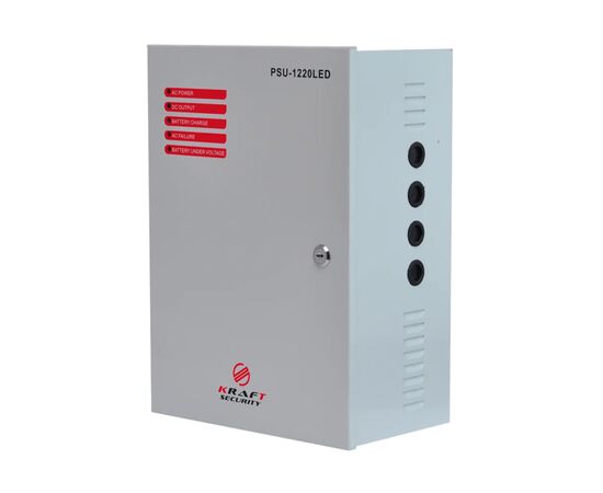 Блок питания для систем видеонаблюдения Kraft Energy PSU-1220LED