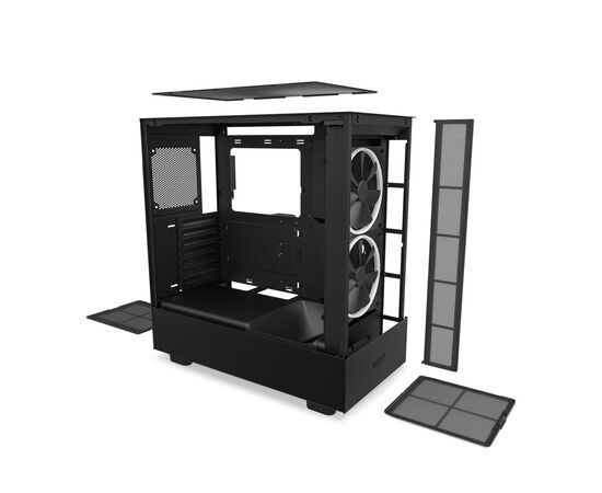 Корпус NZXT H5 Elite Edition Black (CC-H51EB-01), изображение 9 Корпус NZXT H5 Elite Edition Black (CC-H51EB-01), изображение 9
