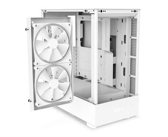 Корпус NZXT H5 Elite Edition White (CC-H51EW-01), изображение 5 Корпус NZXT H5 Elite Edition White (CC-H51EW-01), изображение 5