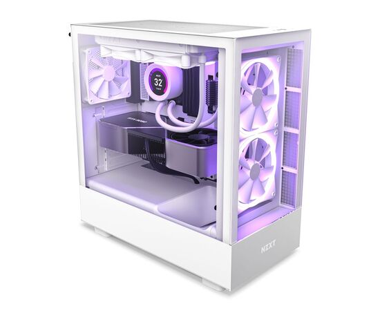 Корпус NZXT H5 Elite Edition White (CC-H51EW-01), изображение 9 Корпус NZXT H5 Elite Edition White (CC-H51EW-01), изображение 9