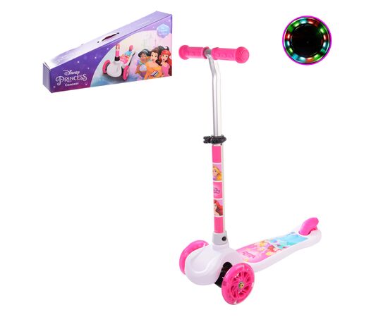 Самокат A-Toys Disney Princess, PU, LED (LS2117)