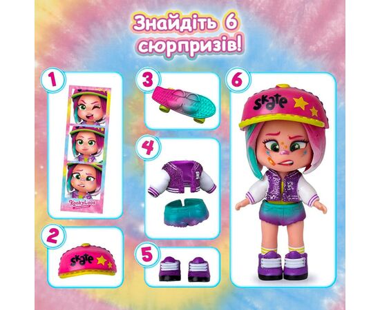 Лялька Kookyloos S1 – СТВОРЮЙ НАСТРІЙ (PKL1D212IN00), зображення 6 Лялька Kookyloos S1 – СТВОРЮЙ НАСТРІЙ (PKL1D212IN00), зображення 6