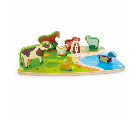 Пазл Hape Ферма (E1454), изображение 2 Пазл Hape Ферма (E1454), изображение 2