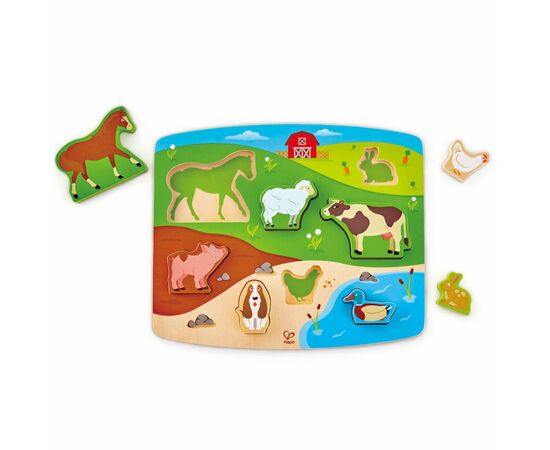 Пазл Hape Ферма (E1454)