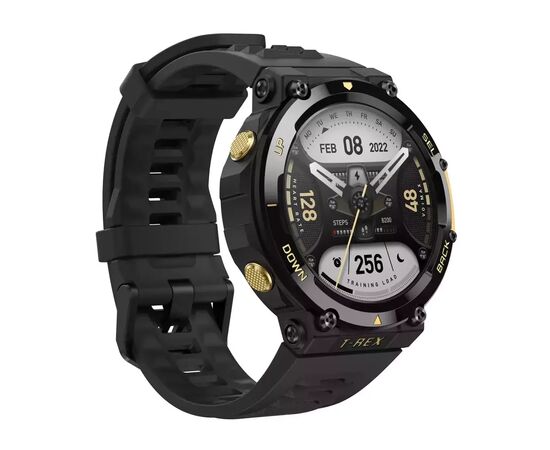 Смарт-часы Amazfit T-REX 2 Astro Black Gold, изображение 3 Смарт-часы Amazfit T-REX 2 Astro Black Gold, изображение 3