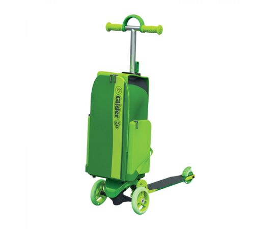 Самокат A-Toys Y Glider To Go XL, з рюкзаком, зелений (100913)
