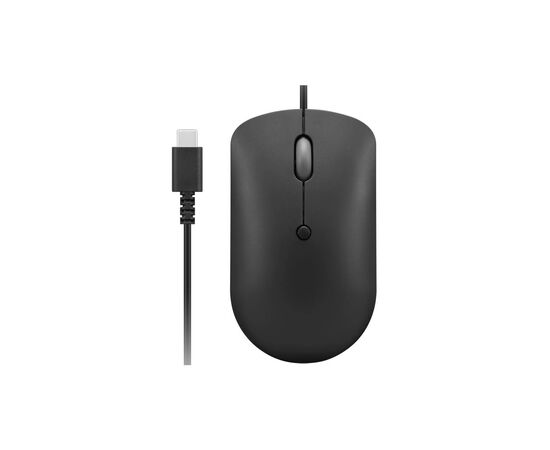 Мышка Lenovo 400 USB-C Wired Black (GY51D20875), изображение 2 Мышка Lenovo 400 USB-C Wired Black (GY51D20875), изображение 2