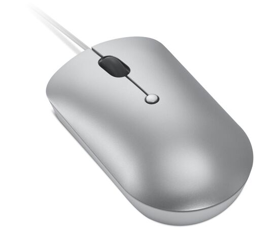 Мышка Lenovo 540 USB-C Wired Cloud Grey (GY51D20877), изображение 4 Мышка Lenovo 540 USB-C Wired Cloud Grey (GY51D20877), изображение 4