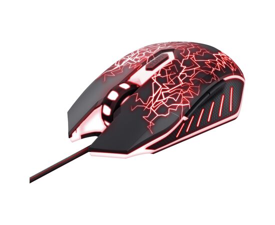 Мышка Trust GXT 105X Izza USB Black (24618), изображение 2 Мышка Trust GXT 105X Izza USB Black (24618), изображение 2