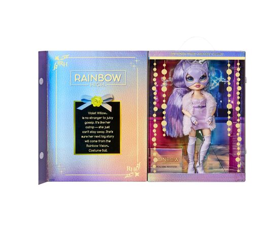 Кукла Rainbow High серии Маскарад-Вайолет Виллоу (424857), изображение 4 Кукла Rainbow High серии Маскарад-Вайолет Виллоу (424857), изображение 4