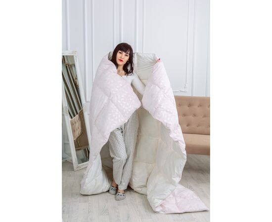 Одеяло MirSon Набор пуховый №2130 Bio-Pink Зима 70% пух ковдра 172х205 + подушка 50х70 мягкая (2200003024043), изображение 12 Одеяло MirSon Набор пуховый №2130 Bio-Pink Зима 70% пух ковдра 172х205 + подушка 50х70 мягкая (2200003024043), изображение 12