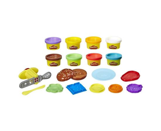 Набор для творчества Hasbro Play-Doh Бургер и картофель фри (E5472), изображение 2 Набор для творчества Hasbro Play-Doh Бургер и картофель фри (E5472), изображение 2